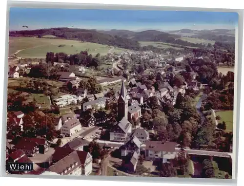 Wiehl Gummersbach Wiehl Fliegeraufnahme * / Wiehl /Oberbergischer Kreis LKR