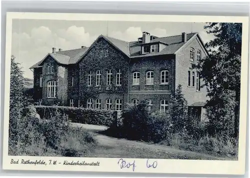 Bad Rothenfelde Kinderheilanstalt *
