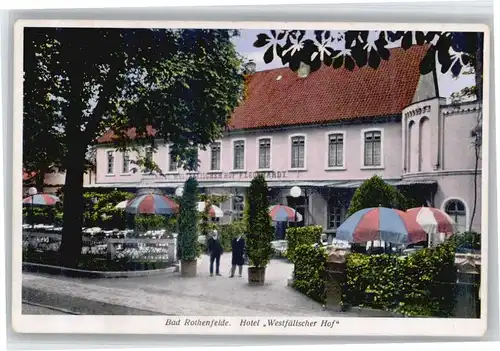 Bad Rothenfelde Hotel Westfaelischer Hof *