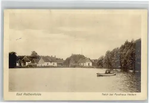 Bad Rothenfelde Forsthaus Helfern Teich x