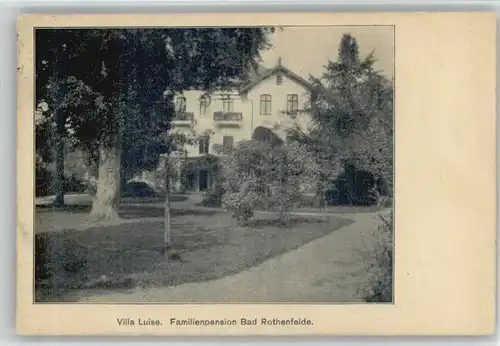 Bad Rothenfelde Bad Rothenfelde Villa Luise x / Bad Rothenfelde /Osnabrueck LKR