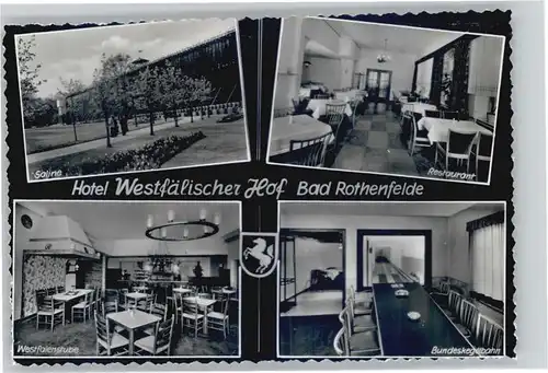 Bad Rothenfelde Hotel Westfaelischer Hof *