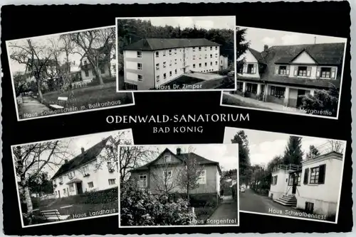 Bad Koenig Odenwald Sanatorium Haus Sonnenschein Haus Dr Zimper Haus Margarethe Haus Landhaus Haus Sorgenfrei Haus Schwalbennest x