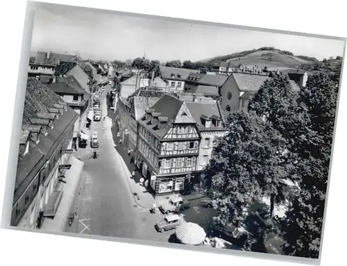 Bensheim Marktplatz Kirchberghaeuschen *