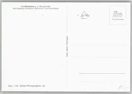 Bensheim Wohngebiet *