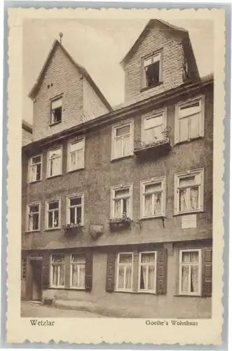 Wetzlar Goethe's Wohnhaus *