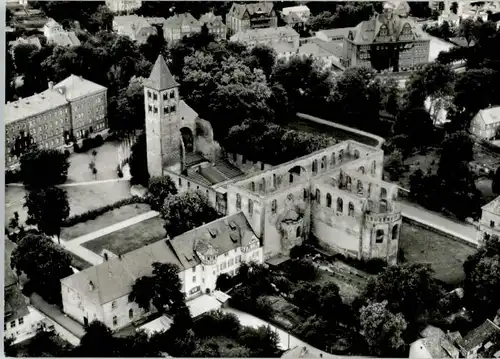 Bad Hersfeld Fliegeraufnahme Ruine Stiftskirche *