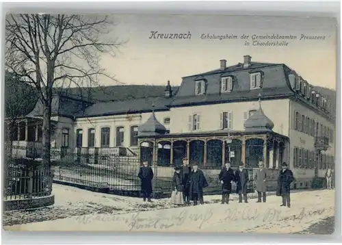 Bad Kreuznach Erholungsheim der Gemeindebeamten Preussens Theodorshalle x