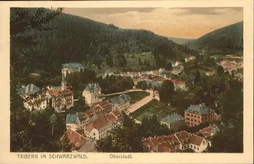 Triberg Schwarzwald Oberstadt / Triberg im Schwarzwald /Schwarzwald-Baar-Kreis LKR