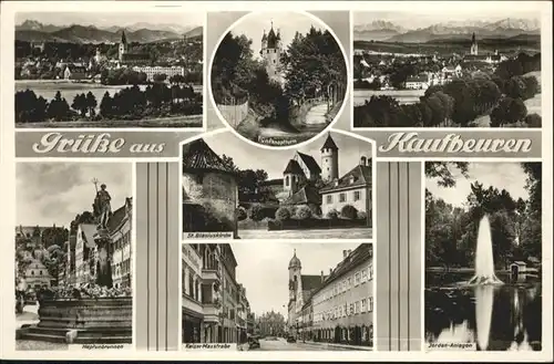 Kaufbeuren Fuenfknopturm
Neptunbrunnen
St.-Blasius-Kirche / Kaufbeuren /Kaufbeuren Stadtkreis