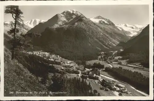 Pontresina Piz Pala Roseggletscher / Pontresina /Bz. Maloja