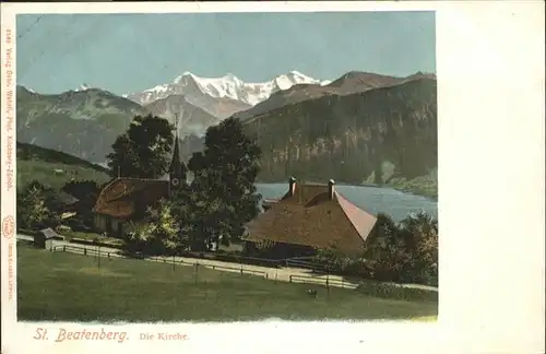 Beatenberg Kirche  / Beatenberg /Bz. Interlaken