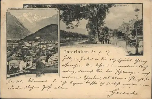 Interlaken BE Hoehenweg / Interlaken /Bz. Interlaken