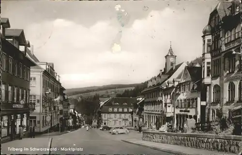 Triberg Schwarzwald Marktplatz / Triberg im Schwarzwald /Schwarzwald-Baar-Kreis LKR