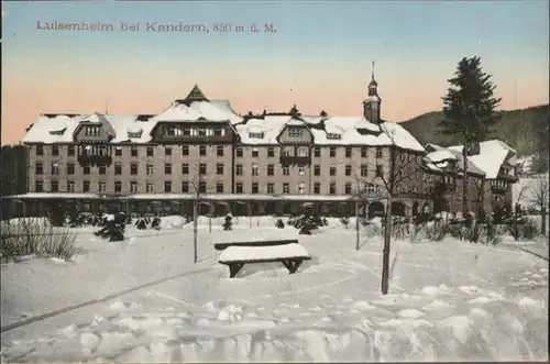 Kandern Luisenheim / Kandern /Loerrach LKR