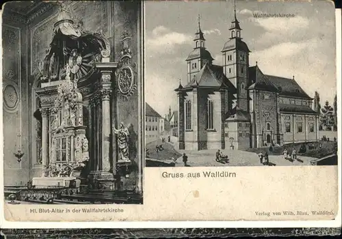 Wallduern Wallfahrtskirche Blut-Altar / Wallduern /Neckar-Odenwald-Kreis LKR