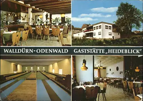 Wallduern Gaststaette Heideblick / Wallduern /Neckar-Odenwald-Kreis LKR