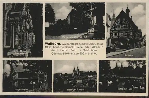 Wallduern Rathaus Jugendheim / Wallduern /Neckar-Odenwald-Kreis LKR