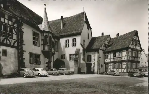 Tauberbischofsheim Kurmainzisches Schloss / Tauberbischofsheim /Main-Tauber-Kreis LKR