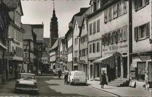 Tauberbischofsheim Hauptstrasse / Tauberbischofsheim /Main-Tauber-Kreis LKR