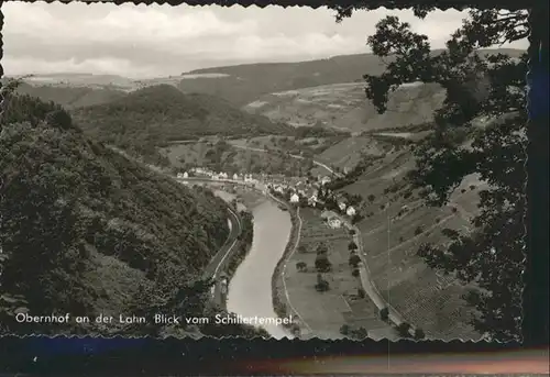 Obernhof Lahn Schillertempel / Obernhof /Rhein-Lahn-Kreis LKR