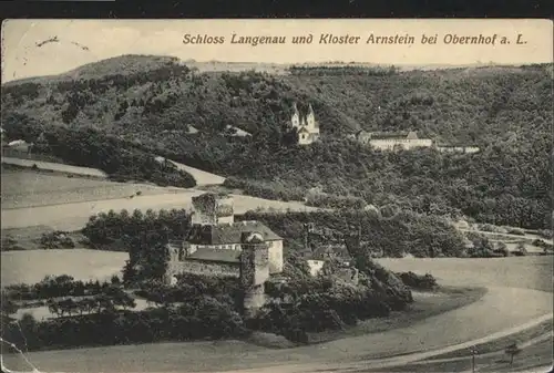 Obernhof Lahn Schloss Langenau Kloster Arnstein / Obernhof /Rhein-Lahn-Kreis LKR