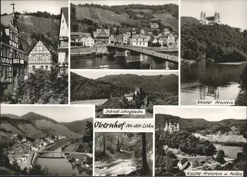 Obernhof Lahn Kloster Arnstein Schloss Langenau Muehle / Obernhof /Rhein-Lahn-Kreis LKR