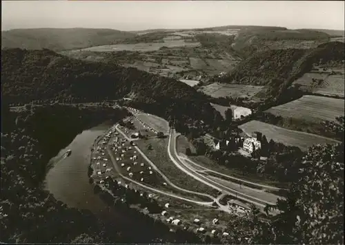 Obernhof Lahn Schloss Langenau Campingplatz  / Obernhof /Rhein-Lahn-Kreis LKR