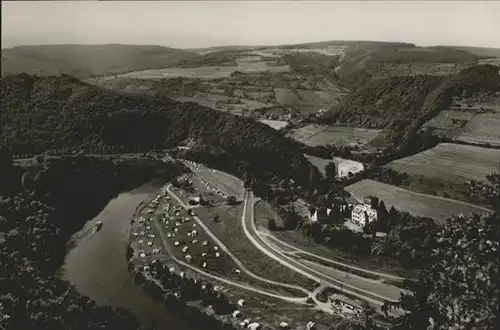 Obernhof Lahn Schloss Langenau Campingplatz / Obernhof /Rhein-Lahn-Kreis LKR