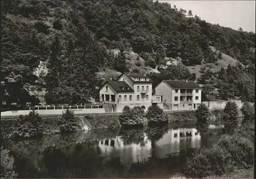 Obernhof Lahn Hotel Restaurant Goedecke Lahngrotte / Obernhof /Rhein-Lahn-Kreis LKR