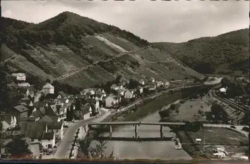 Obernhof Lahn Lahn Bruecke / Obernhof /Rhein-Lahn-Kreis LKR