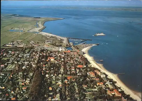 Wyk Foehr Fliegeraufnahme  / Wyk auf Foehr /Nordfriesland LKR