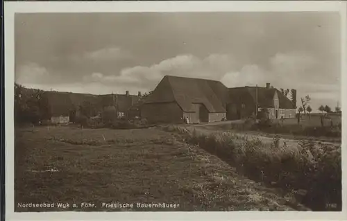 Wyk Foehr Friesische Bauernhaeuser / Wyk auf Foehr /Nordfriesland LKR