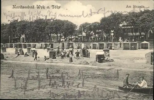 Wyk Foehr Strand / Wyk auf Foehr /Nordfriesland LKR