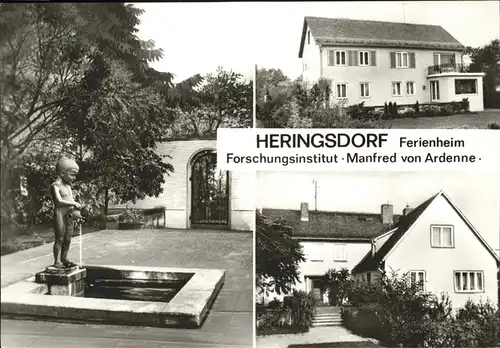 Heringsdorf Ostseebad Usedom Ferienheime Forschungsinstitut Manfred von Ardenne / Heringsdorf /Ostvorpommern LKR