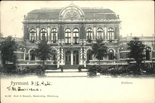 Bad Pyrmont Kurhaus / Bad Pyrmont /Hameln-Pyrmont LKR