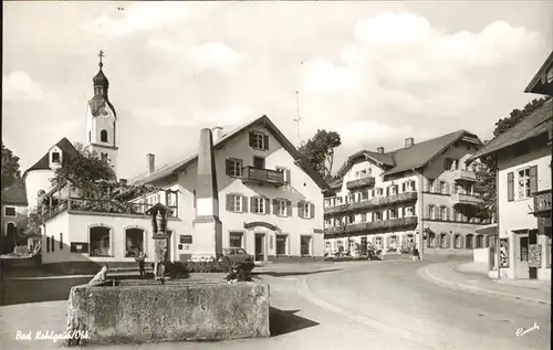 Bad Kohlgrub Brunnen / Bad Kohlgrub /Garmisch-Partenkirchen LKR