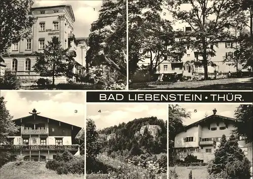 Bad Liebenstein Hotel Charlotte
Kurheim Bernhard
Haus Feodora / Bad Liebenstein /Wartburgkreis LKR