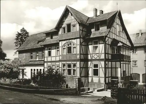 Bad Liebenstein Kurhaus Maria Regina / Bad Liebenstein /Wartburgkreis LKR