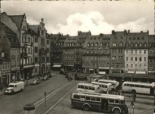 Mittweida Marktplatz / Mittweida /Mittelsachsen LKR