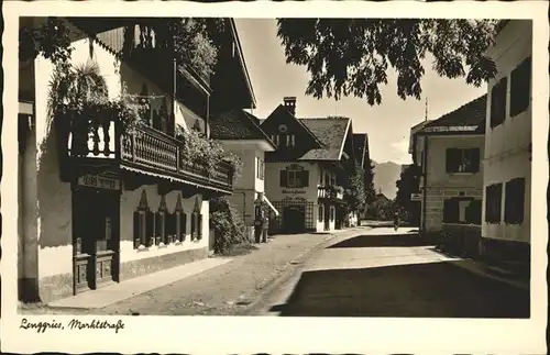 Lenggries Marktstrasse / Lenggries /Bad Toelz-Wolfratshausen LKR