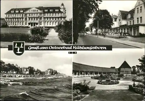Kuehlungsborn Ostseebad Erholungsheim Georgij Dimitroff Konzertgarten  / Kuehlungsborn /Bad Doberan LKR