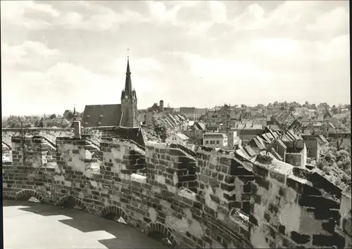 Leisnig Teilansicht vom Burgturm / Leisnig /Mittelsachsen LKR