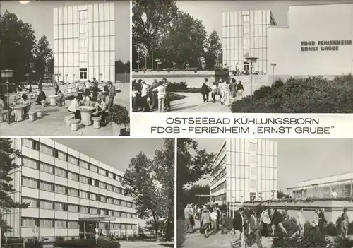 Kuehlungsborn Ostseebad FDGB Ferienheim Ernst Grube / Kuehlungsborn /Bad Doberan LKR