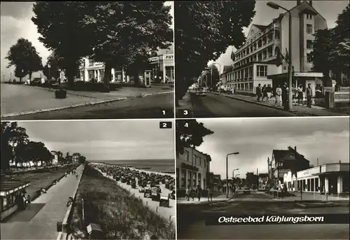 Kuehlungsborn Ostseebad Strandpromenade Kreiskrankenhaus Maxim-Gorki-Strasse / Kuehlungsborn /Bad Doberan LKR