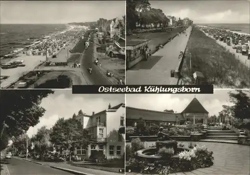 Kuehlungsborn Ostseebad Konzertgarten-Cafe Strand / Kuehlungsborn /Bad Doberan LKR