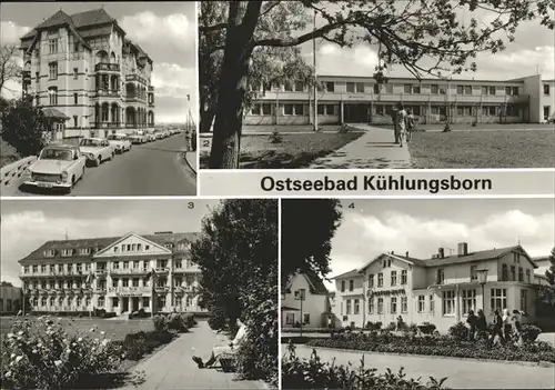 Kuehlungsborn Ostseebad Schloss am Meer Ostsee-Hotel Erholungsheim Binz / Kuehlungsborn /Bad Doberan LKR