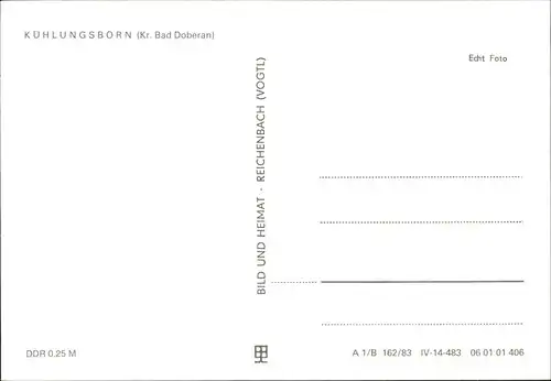 Kuehlungsborn Ostseebad Konzertgarten Ost / Kuehlungsborn /Bad Doberan LKR