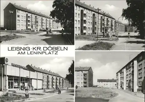 Leisnig Leninplatz Neubauten / Leisnig /Mittelsachsen LKR