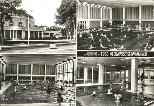 Kuehlungsborn Ostseebad FDGB Meerwasserschwimmhalle / Kuehlungsborn /Bad Doberan LKR